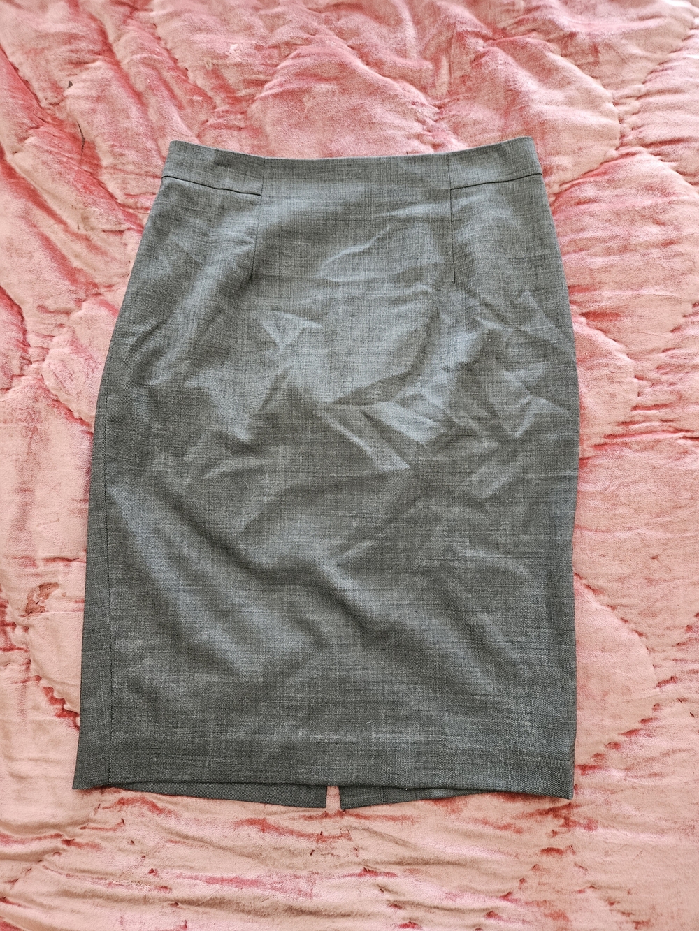 Ann Taylor Classic Gray Pencil Skirt - Women's Professional Skirt